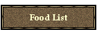 Food List
